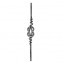 23.206 Wrought Iron Forging Ornamental Balustrade Forged Pickets