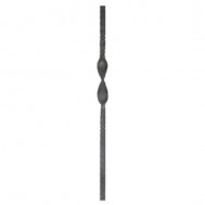 24.023 Wrought Iron Forging Ornamental Balustrade Forged Pickets