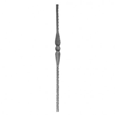 24.106 Wrought Iron Forging Ornamental Balustrade Forged Pickets