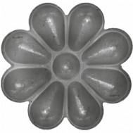 50.016 Decorative Wrought Iron Stamping Flowers&Leaves
