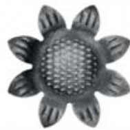 50.019 Decorative Wrought Iron Stamping Flowers&Leaves