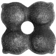 50.023 Decorative Wrought Iron Stamping Flowers&Leaves