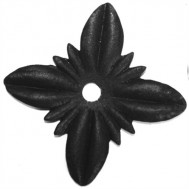 50.032 Decorative Wrought Iron Stamping Flowers&Leaves