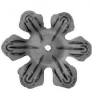50.036 Decorative Wrought Iron Stamping Flowers&Leaves