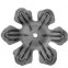50.036 Decorative Wrought Iron Stamping Flowers&Leaves