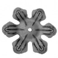 50.038 Decorative Wrought Iron Stamping Flowers&Leaves