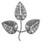 50.063 Decorative Wrought Iron Stamping Flowers&Leaves