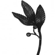50.141 Decorative Wrought Iron Stamping Flowers&Leaves