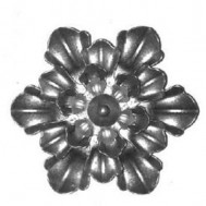 50.156 Decorative Wrought Iron Stamping Flowers&Leaves