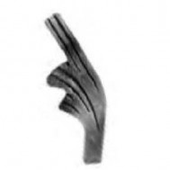 51.007 Decorative Wrought Iron Stamping Flowers&Leaves