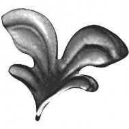 51.073 Decorative Wrought Iron Stamping Flowers&Leaves