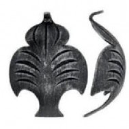51.083 Decorative Wrought Iron Stamping Flowers&Leaves