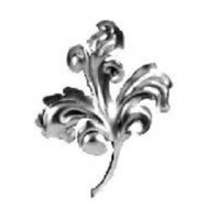 51.128 Decorative Wrought Iron Stamping Flowers&Leaves