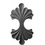 51.131 Decorative Wrought Iron Stamping Flowers&Leaves
