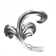 51.153 Decorative Wrought Iron Stamping Flowers&Leaves