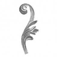 51.158 Decorative Wrought Iron Stamping Flowers&Leaves