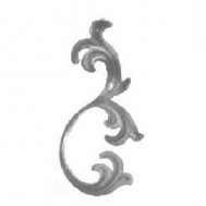 51.164 Decorative Wrought Iron Stamping Flowers&Leaves