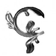 51.173 Decorative Wrought Iron Stamping Flowers&Leaves