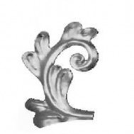 51.181 Decorative Wrought Iron Stamping Flowers&Leaves