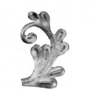 51.182.01 Decorative Wrought Iron Stamping Flowers&Leaves