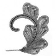 51.182.03 Decorative Wrought Iron Stamping Flowers&Leaves