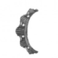 51.201 Decorative Wrought Iron Stamping Flowers&Leaves