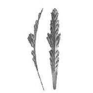 51.250 Decorative Wrought Iron Stamping Flowers&Leaves