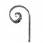 51.303 Decorative Garden Fence Cast Steel Flowers And Leaves