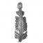 52.044 Decorative Garden Fence Cast Steel Flowers And Leaves