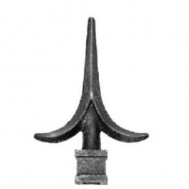 40.513.01 Decorative Cast Iron / Steel Spear Points Railheads