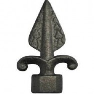 40.527 Decorative Cast Iron / Steel Spear Points Railheads