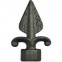 40.527 Decorative Cast Iron / Steel Spear Points Railheads