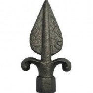 40.528 Decorative Cast Iron / Steel Spear Points Railheads