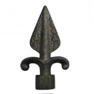40.529 Decorative Cast Iron / Steel Spear Points Railheads