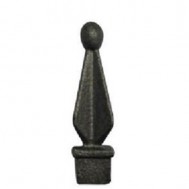 40.534 Decorative Cast Iron / Steel Spear Points Railheads
