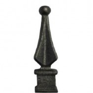 40.536 Decorative Cast Iron / Steel Spear Points Railheads
