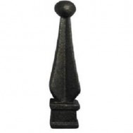 40.538 Decorative Cast Iron / Steel Spear Points Railheads