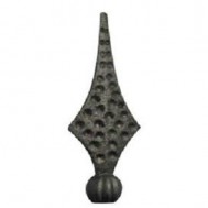 40.547 Decorative Cast Iron / Steel Spear Points Railheads