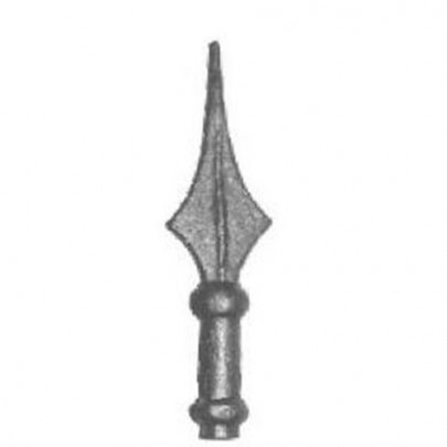 40.550 Decorative Cast Iron / Steel Spear Points Railheads