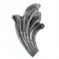 52.060 Decorative Garden Fence Cast Steel Flowers And Leaves