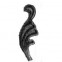52.062.01 Decorative Garden Fence Cast Steel Flowers And Leaves