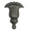 52.141 Decorative Garden Fence Cast Steel Flowers And Leaves
