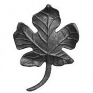 52.202 Decorative Garden Fence Cast Steel Flowers And Leaves