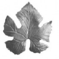 52.205 Decorative Garden Fence Cast Steel Flowers And Leaves