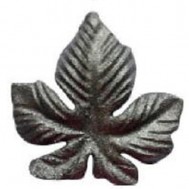 52.206 Decorative Garden Fence Cast Steel Flowers And Leaves