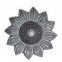 52.307 Decorative Garden Fence Cast Steel Flowers And Leaves