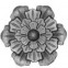 52.311 Decorative Garden Fence Cast Steel Flowers And Leaves