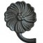 52.312 Decorative Garden Fence Cast Steel Flowers And Leaves
