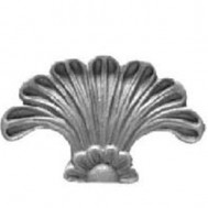 52.318 Decorative Garden Fence Cast Steel Flowers And Leaves