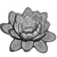 52.406 Decorative Garden Fence Cast Steel Flowers And Leaves
